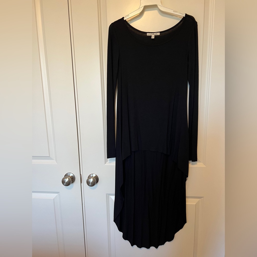 Express Black Long Sleeve Dress